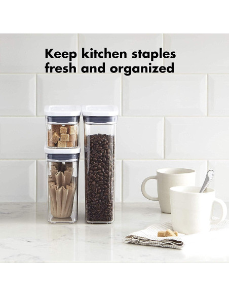 Set de Contenedores POP OXO Good Grips 6 Piezas Herméticos