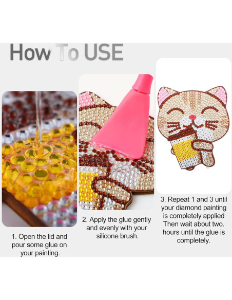 Sellador de Pintura de Diamante Topwey - 3 x 125 ml, No Tóxico