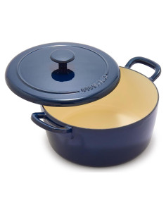 Horno Holandés GreenPan Bobby Flay 5.5QT Cobalto Enameled