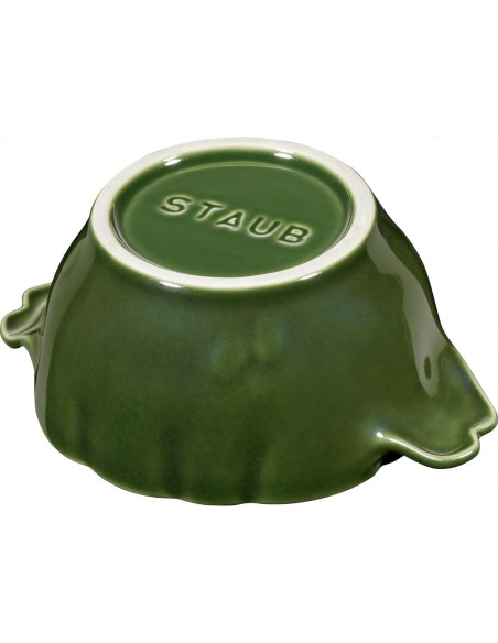 Cazuela de Cerámica STAUB 16 oz Albahaca Ovalada con Tapa