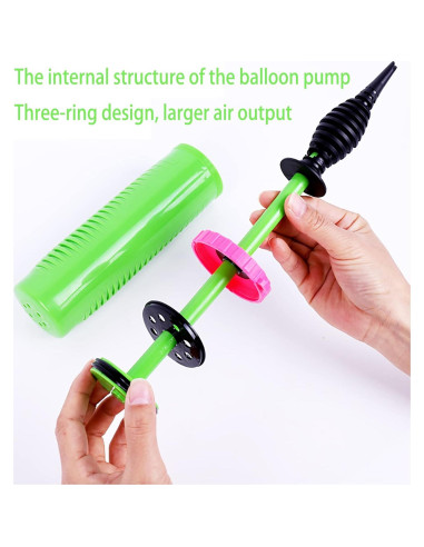 Bomba de Globo Manual Ouyili Doble Acción Verde 108g