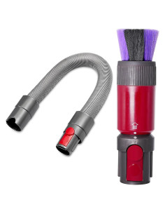 Cepillo de Polvo y Manguera Flexible ACCTDLF para Dyson V7 V8 V10 V11 V15