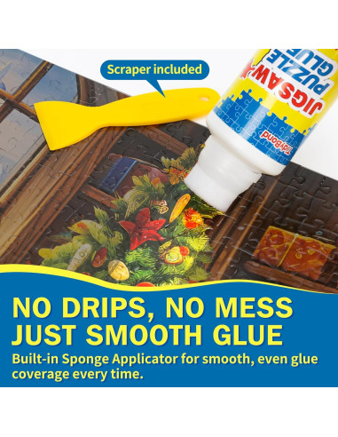 Pegamento para Rompecabezas TidyBond 200ml - Secado Rápido y No Tóxico