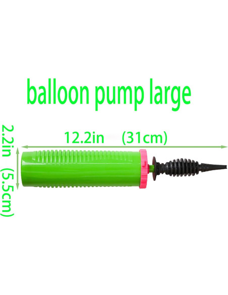 Bomba de Globo Manual Ouyili Doble Acción Verde 108g