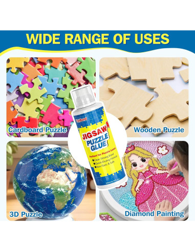 Pegamento para Rompecabezas TidyBond 200ml - Secado Rápido y No Tóxico