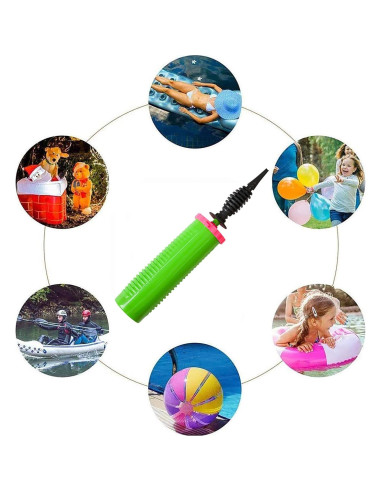 Bomba de Globo Manual Ouyili Doble Acción Verde 108g