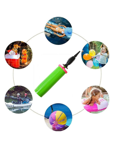 Bomba de Globo Manual Ouyili Doble Acción Verde 108g