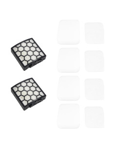 Filtro de Reemplazo Ymimi para Shark Navegador Swivel Pro - 4 Espuma, 2 HEPA