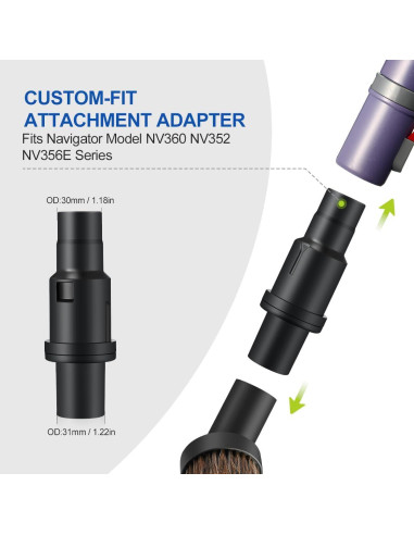 Kit de Accesorios para Aspiradora LANMU 7PCS Compatible Shark