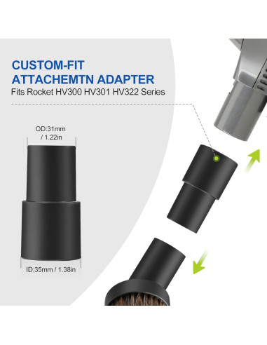 Kit de Accesorios para Aspiradora LANMU 7PCS Compatible Shark