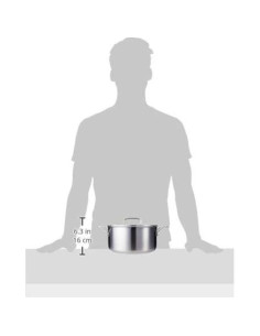 Olla Cuisinart MultiClad Pro 6 Cuartos Acero Inoxidable 2