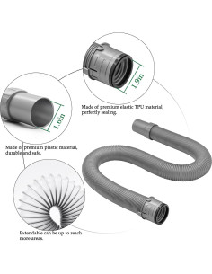 Manguera de Aspiradora Coodss Compatible Shark Navigator 426.8 cm 2