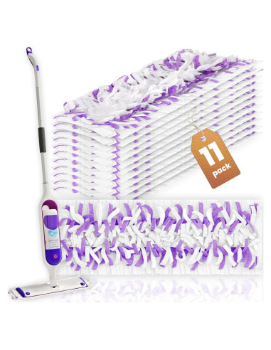 11 Almohadillas Desechables para Mopa EZHERS Multi-Superficie