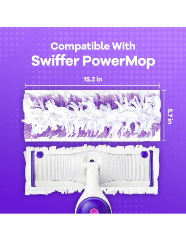 11 Almohadillas Desechables para Mopa EZHERS Multi-Superficie