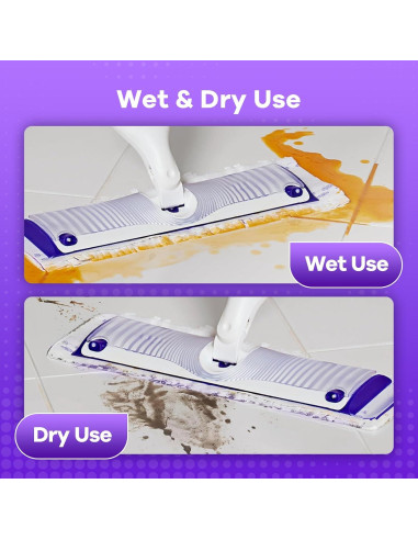 11 Almohadillas Desechables para Mopa EZHERS Multi-Superficie