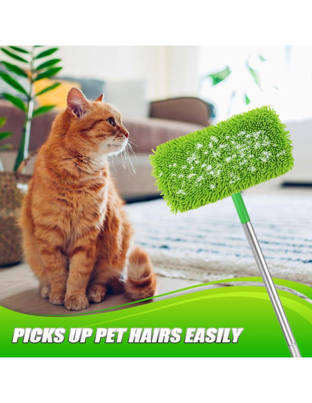 Juego de 4 Paños de Microfibra Meeti para Swiffer Verde