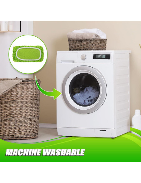 Juego de 4 Paños de Microfibra Meeti para Swiffer Verde