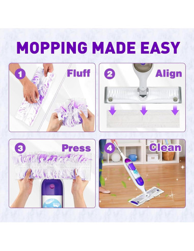 Recambios Almohadillas Swiffer PowerMop 28 Unidades Multi-Superficie