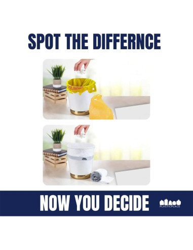 Bolsas de Basura Plasticplace Código L 200 Unidades 18 Litros