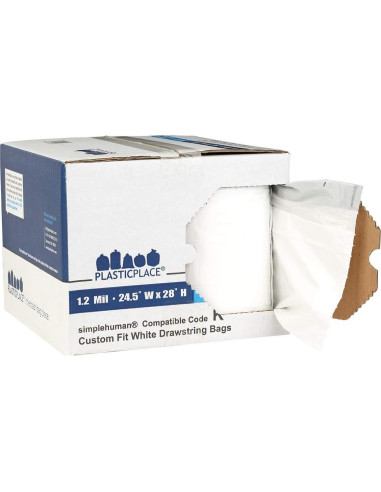 Bolsas de Basura Plasticplace K 10 Galones 200 Unidades