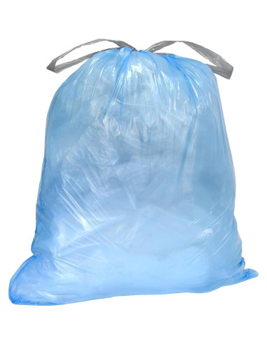 Bolsas de Basura Plasticplace Código V 100 Unidades Azul 15-18 Litros