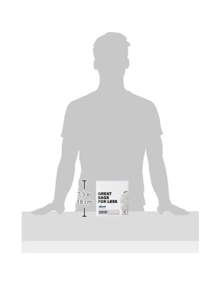 Bolsas de Basura Plasticplace Código C 200 Unidades 10-12 Litros