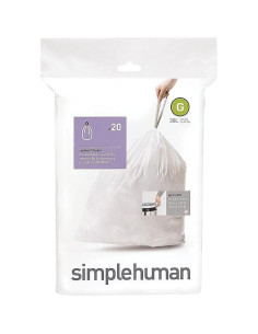 Bolsas de Basura 30L simplehuman Code G, 240 Unidades 2