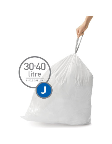 Bolsas de Basura simplehuman CW0411, 240 Unidades, 45L