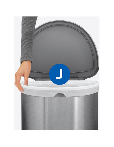 Bolsas de Basura simplehuman CW0411, 240 Unidades, 45L