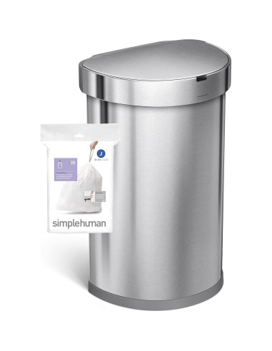 Bolsas de Basura simplehuman CW0411, 240 Unidades, 45L