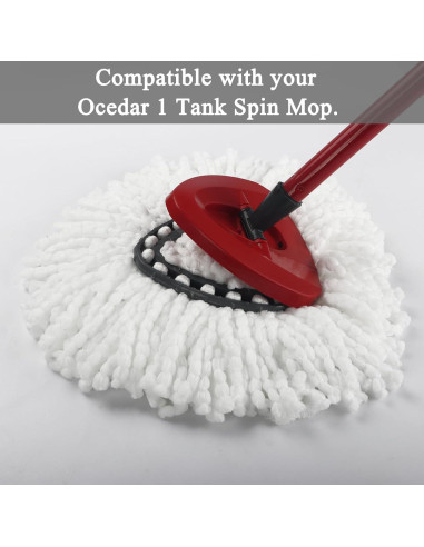 Cabezal de Repuesto Mop de Microfibra Bulex 2 Pack Ocedar