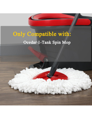 Cabezal de Repuesto Mop de Microfibra Bulex 2 Pack Ocedar