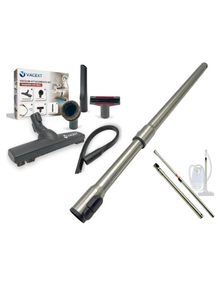 Kit de Accesorios de Aspiradora Miele C1 C2 C3 - 5 Piezas + Varilla