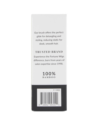 Cepillo Profesional para Pelucas Fortune Wigs - Ecológico, Antiestático, Tamaño Mini