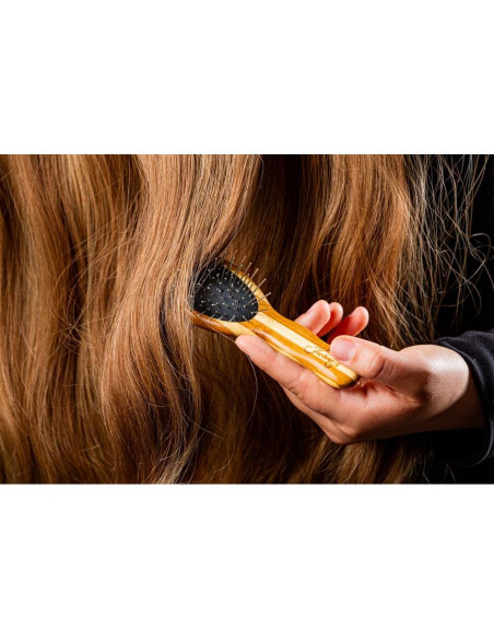 Cepillo Profesional para Pelucas Fortune Wigs - Ecológico, Antiestático, Tamaño Mini