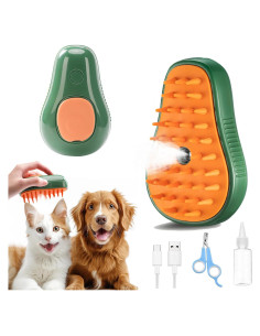 Cepillo de Vapor 4 en 1 PAMEENCOS para Gatos y Perros