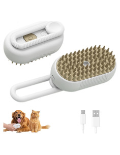 Cepillo de Vapor 3-en-1 para Mascotas Pingyang - Antiestático