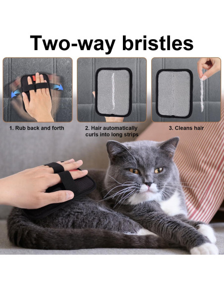 Guantes de Limpieza Electrostática Lyreh para Mascotas - 3 Piezas