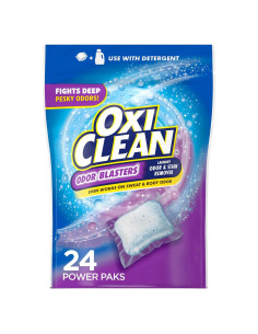 OxiClean Eliminador de Olores y Manchas 24 Paquetes