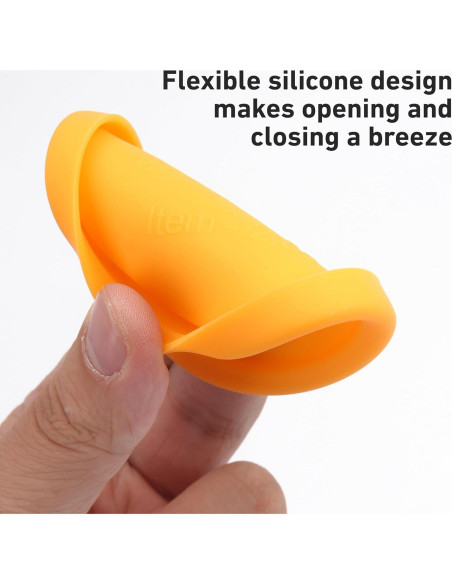 Tapas de Silicona para Limpiador de Polvo LUVCOSY - Azul