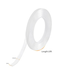 Cinta Adhesiva Doble Cara Azinoo 1cm x 3.05m Alta Resistencia 2