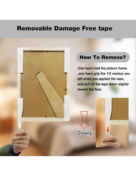 Cinta Adhesiva Doble Cara Removible Hasaky 40 Tiras 19mm