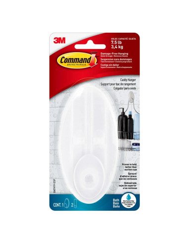 Soporte para Caddy Command 3M - Organizador de Baño Resistente