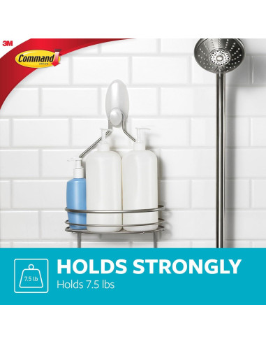 Soporte para Caddy Command 3M - Organizador de Baño Resistente