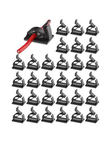 Ganchos de Comando Tendiren 30PCS para Luces de Cuerda