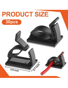 Ganchos de Comando Tendiren 30PCS para Luces de Cuerda 2