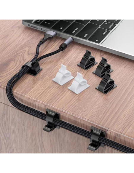 Ganchos de Comando Tendiren 30PCS para Luces de Cuerda