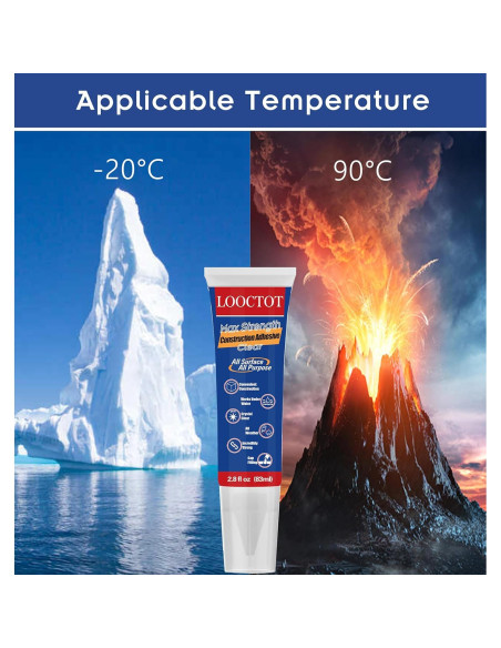 Adhesivo de Construcción LOOCTOT Transparente 83ml Squeeze