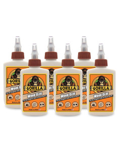 Pegamento de Madera Gorilla 118 ml - Paquete de 6 Botellas