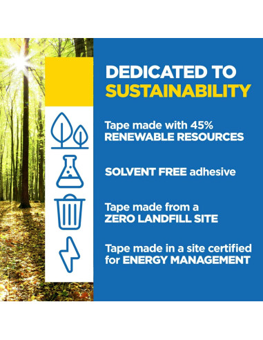 Cinta de Pintura Multi-Superficie ScotchBlue 3.58 cm x 54.86 m - 3 Rollos